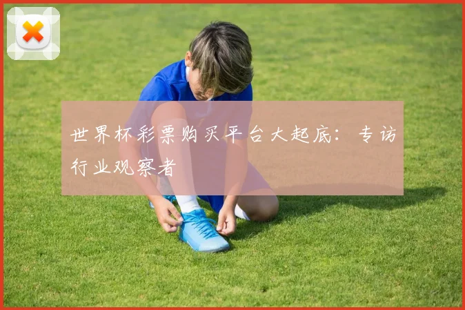 世界杯彩票购买平台大起底：专访行业观察者